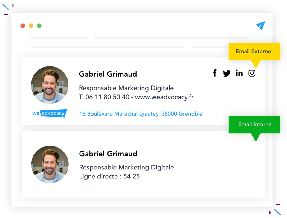 screenshot of we advocacy